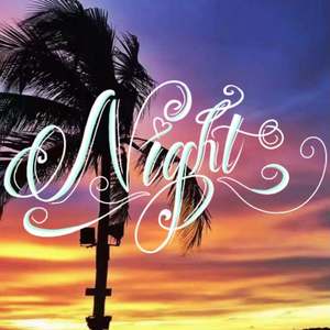 The night is still young