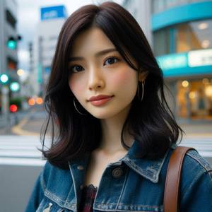 名駅、夜風のホームで