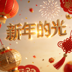 新年的光
