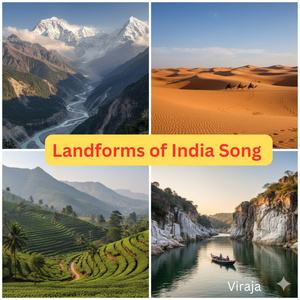 Landforms of India Song
