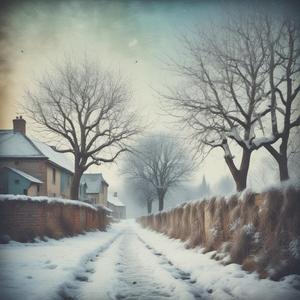 Дзвенять у відрах крижані кружальця. by @jovialexperimental1805