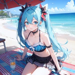 カリブ諸島のビーチバー (feat. 初音ミク)