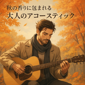 ギターが奏でる秋のレシピ カフェの風景