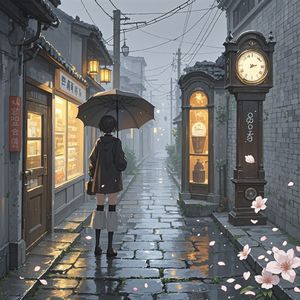 樱刺雨-默待