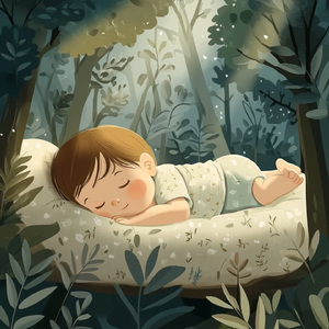 婴儿哄睡催眠曲·子宫羊水声+妈妈心跳声