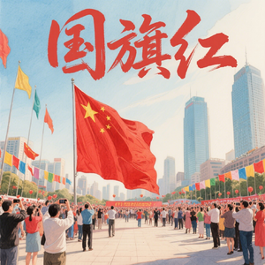 国旗红(快乐阳光)