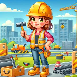 Der Affe erklärt... die Bauarbeiterin.