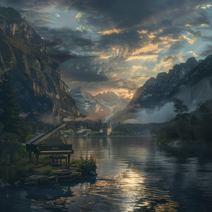 Brisa Suave Del Piano A La Luz De La Luna