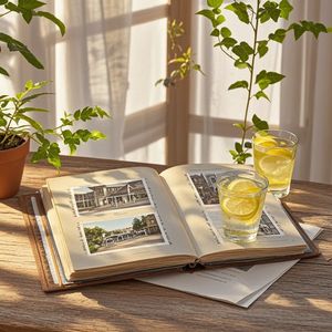 旧相册里的午后