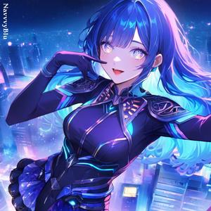 青き光の二重奏