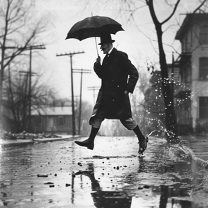 银幕后的无声雨（卓别林）