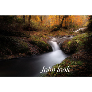 速川に流れる清き水