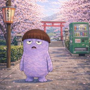 夜になる前の青