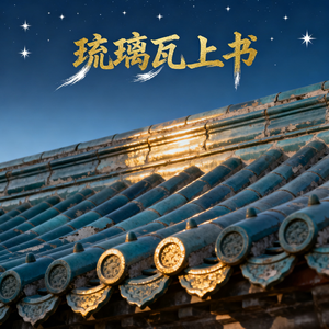 琉璃瓦上书
