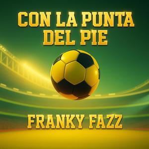 con la punta del pie