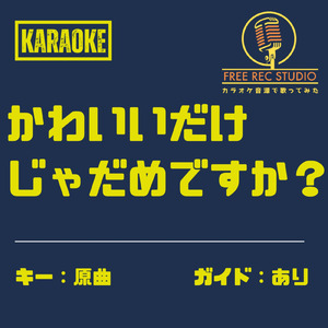 かわいいだけじゃだめですか？ (カラオケ ガイドあり)