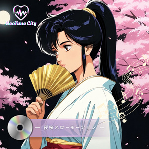 夜桜スローモーション