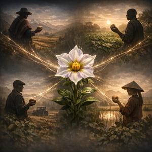 감자꽃, 생명의 시작점에서 (Potato Flowers, Where Life Begins)