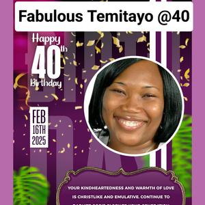 Fabulous Temitayo Adeleke at 40