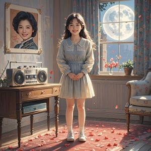 花落尘埃，闪耀出道-曲音荞