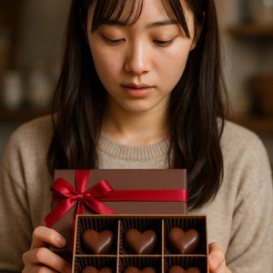 片想いの彼に届けたくて、何度も作り直したチョコ。