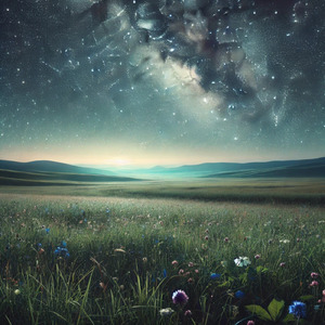 星降る野原
