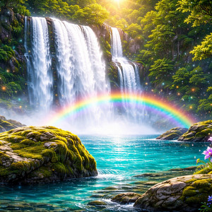 In the Stillness of Falling Water