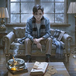 余温-灰猫紧张