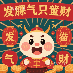 不发脾气只发财