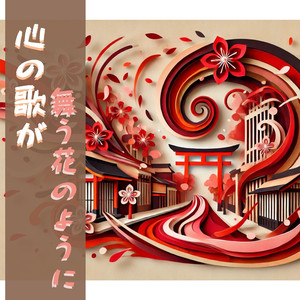 雲が空の彼方に漂い