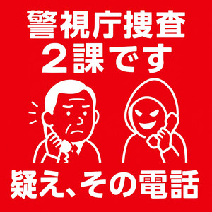 警視庁捜査2課です。疑え、その電話