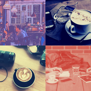 微妙的咖啡馆跳跃心情