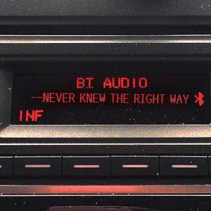 Never Knew The Right Way
