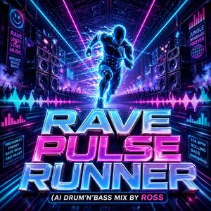 Rave Pulse Runner (AI Drum'n'Bass mix by RoSS)