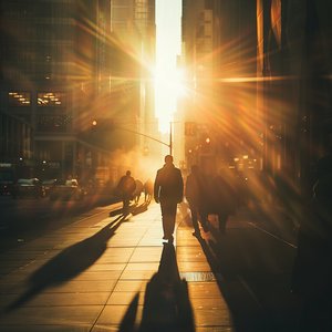Sunlights on the Soft Steps
