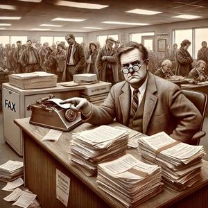 Unfreundliche Beamte (Fax)