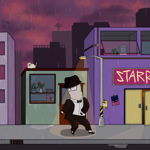 raindrops fallin ㅠ