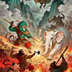 狮驼岭风云#百万奖金AI音乐创作大赛+主题四