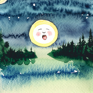 躺在地平线上深呼吸