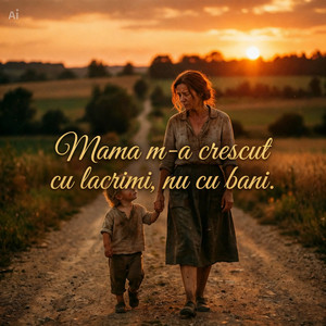 Mama m-a crescut cu lacrimi, nu cu bani.
