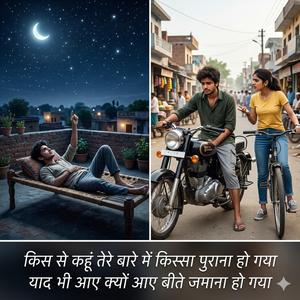 किस से कहूं तेरे बारे में किस्सा पुराना हो गया, याद भी आए क्यों आए बीते जमाना हो गया