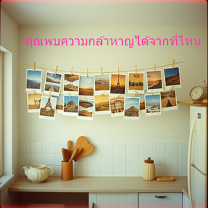 คุณพบความกล้าหาญได้จากที่ไหน