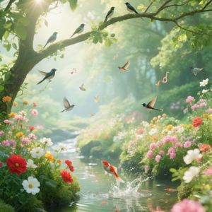 花香伴虫鸣
