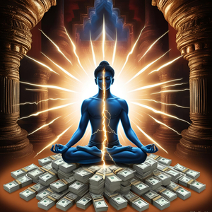 Gold Energy Vibration for Financial Success