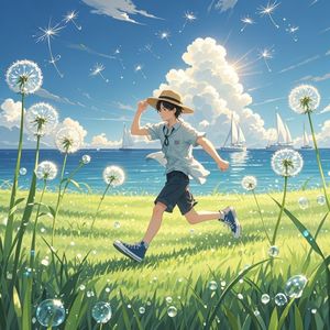 青草地的海-方厚安