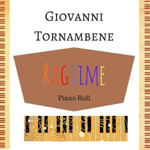 The Entertainer - piano roll