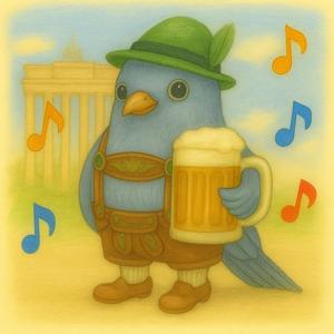 Kleine Piepmatz-Party im Garten