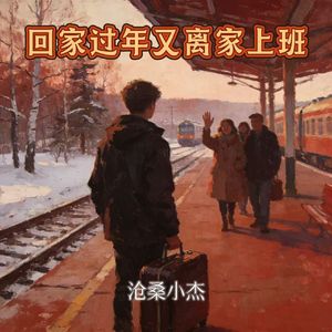 回家过年又离家上班