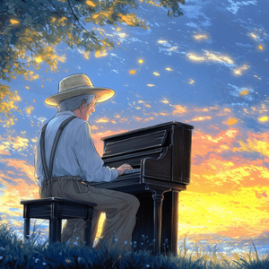 Amber Country Fields Reverie