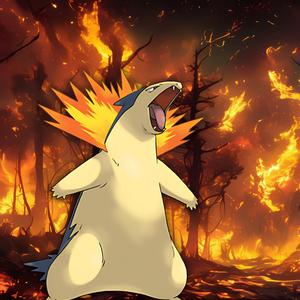 Typhlosion (Heart of the Eruption)